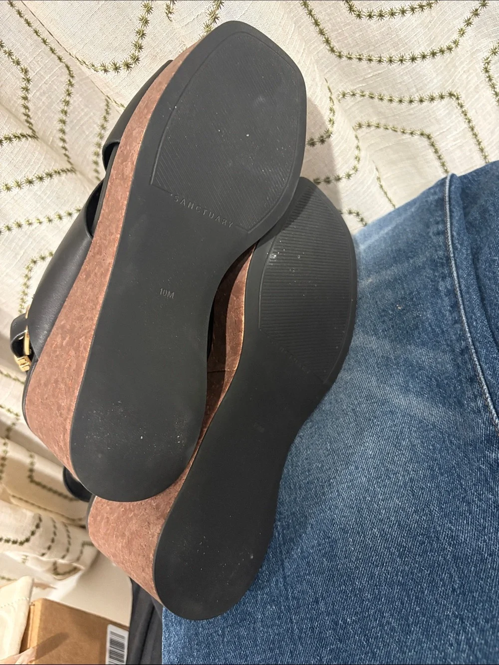 Sanctuary Nouveau Platform Wedge Sandal Size 10